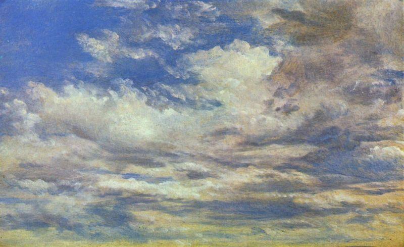 John Constable Wolken-Studie oil painting image